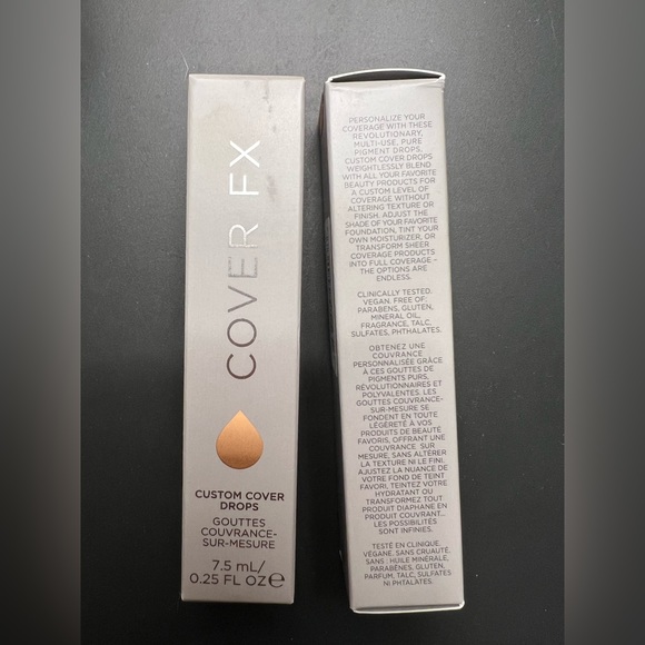 Cover FX cover drops in G Medium 4 - Picture 1 of 1